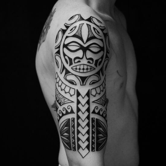 Polynesian Tiki tattoos Designs