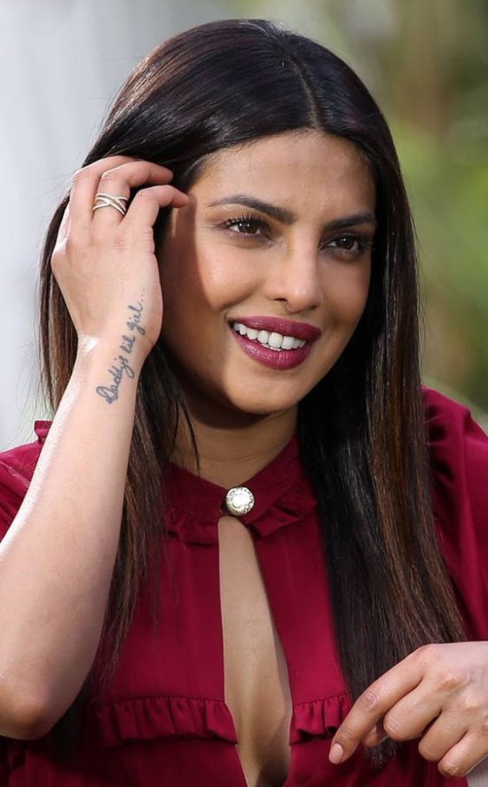 Priyanka Chopra's tattoo