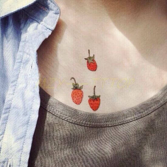 Strawberry Tattoo designs
