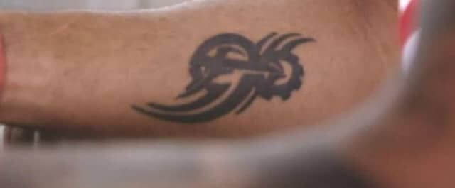 Virat Kohli's Tribal Tattoo