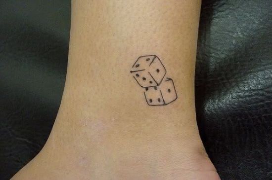 Tattoo on ankle