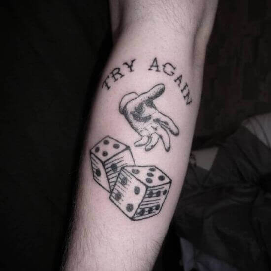 Try Again Tattoo image
