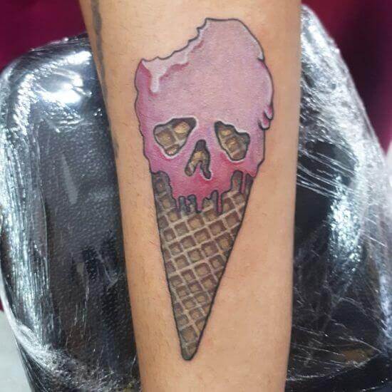 ice cream tattoo cone image