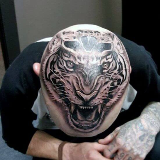 Tiger Head tattoo
