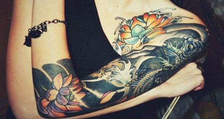 Japanese Man Tattoo Sleeve - wide 9