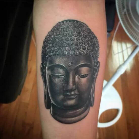 Best face of Buddha tattoo