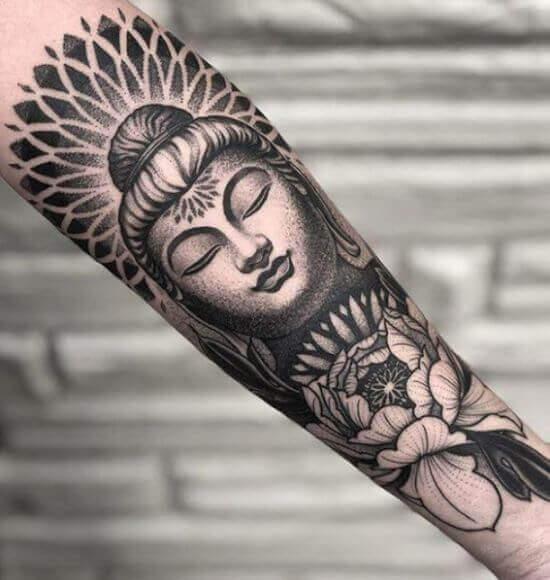 Best forearm buddha tattoos ideas 2021