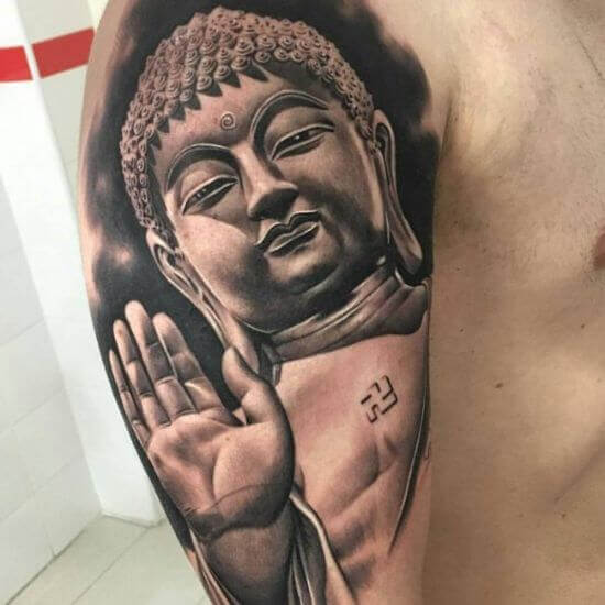 Buddhist symbols buddha tattoo