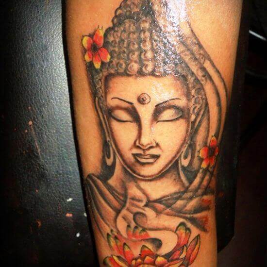 tattoo image of Buddha God