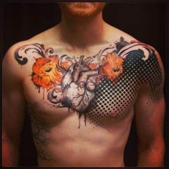 Amzing Mixed Tattoos designs