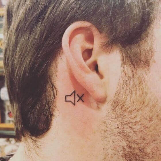 Silent Volume tattoo