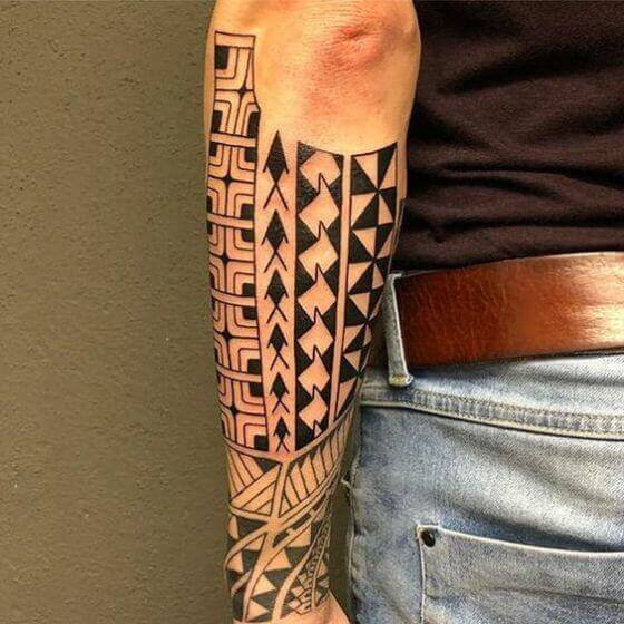 Best Maori Tattoo Designs on Arm