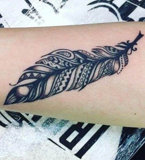 Maori Feather tattoo Designs