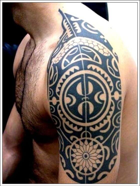 Shoulder Maori Art