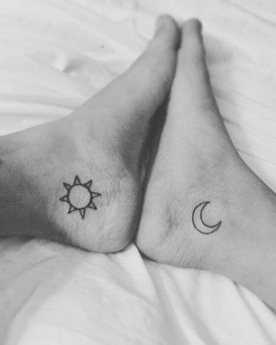Small Ankle tattoo