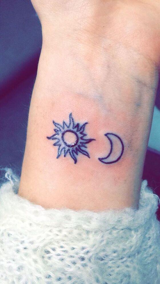 52 Small Sun Tattoos Designs And Ideas