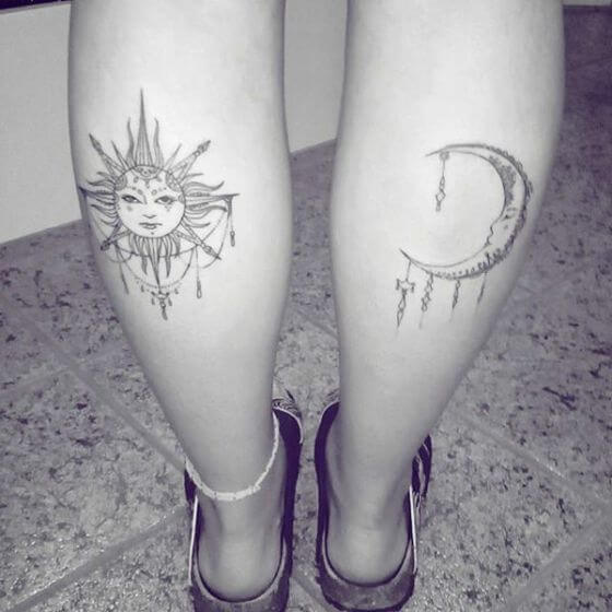 female leg tattoos