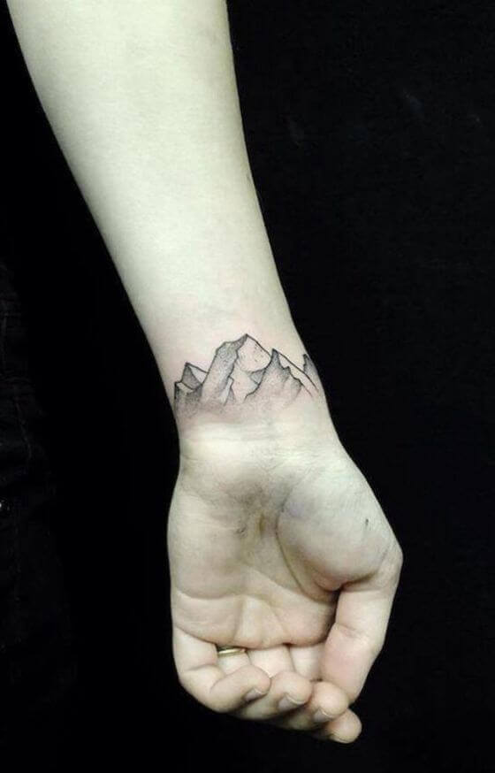 Best Wrist Mountain Tattoo Ideas