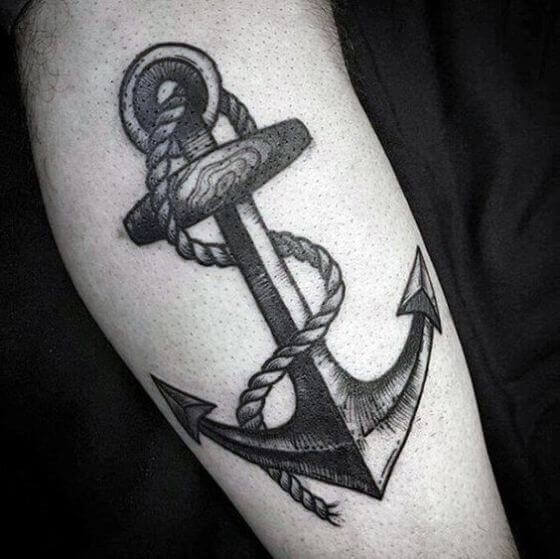 Black and gray tattoo