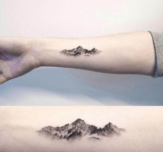 Realistic Mountain Tattoo designs 2021