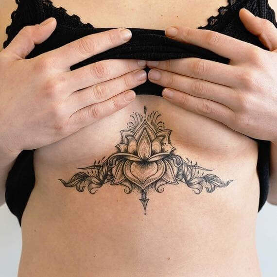 Tattoo under Boob