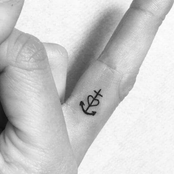 Tiny finger tattoo designs