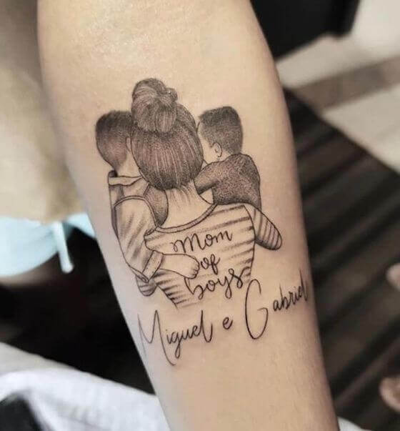 best family tattoo art