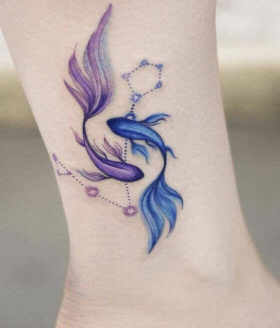 Cute-Blue-and-Purple-Fish-Tattoo