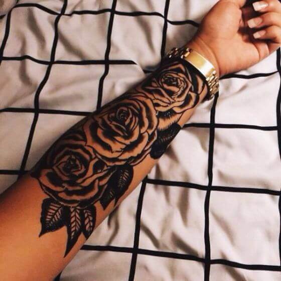 Gorgeous Rose Tattoo Designs For Women in 2021