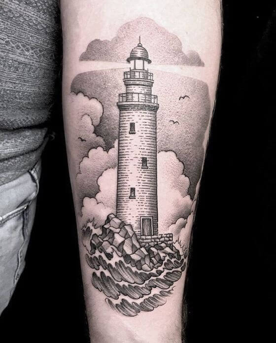 Explore the 50 Best Lighthouse Tattoo Ideas 2019  Tattoodo