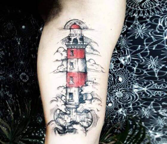 lighthouse tattoo ideas in 2021