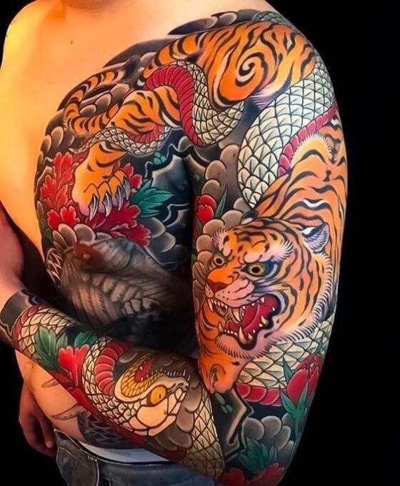 Japanese Tiger Tattoo ideas