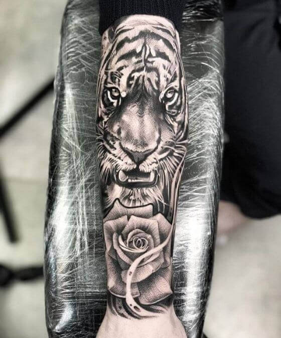 best tiger tattoo ideas and designs for men