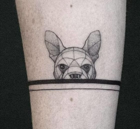 Best Origami Dog Tattoo ideas