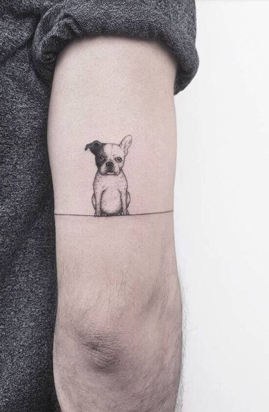 Dog Arm Tattoos For Men