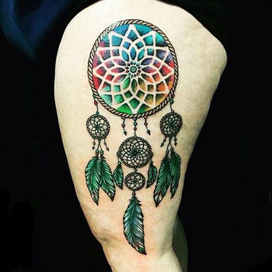 Multiple Dream catchers Tattoo