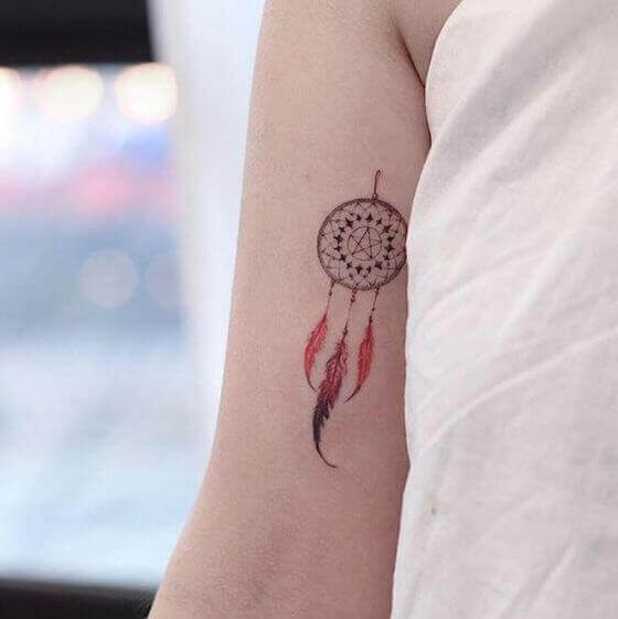 Small-Dream-Catcher-Tattoo-designs