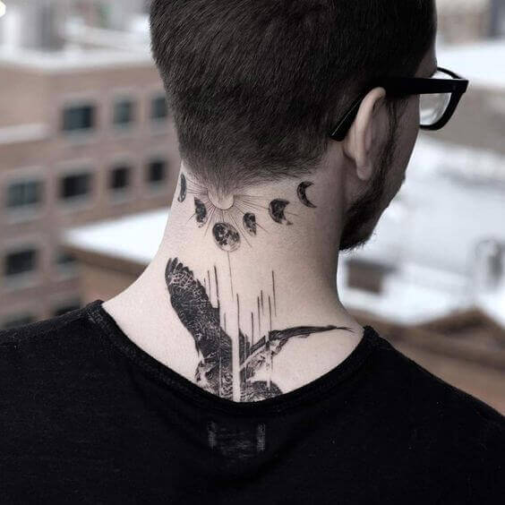 tattoo on neck