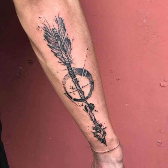 125 Unique Arrow Tattoos with Meanings Wild Tattoo Art #78 125 Unique Arrow Tattoos with Meanings Wild Tattoo Art