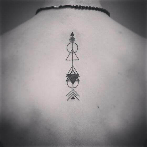 Geometric Arrow Tattoo ideas