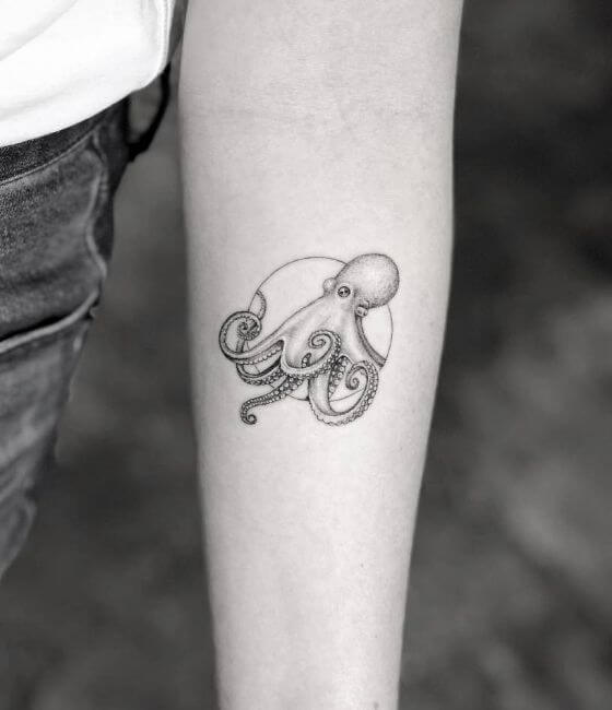 Octopus-Tattoo-On-Forearm....