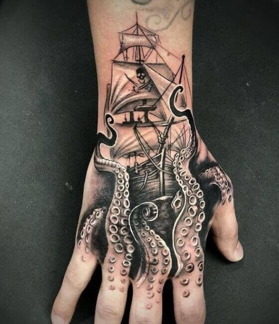 Octopus-Tattoo-On-Hand.