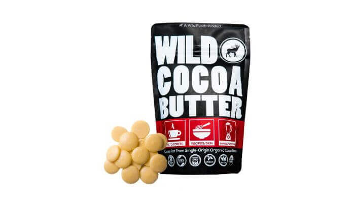 Organic Cocoa Butter Wafers by Wild Foods