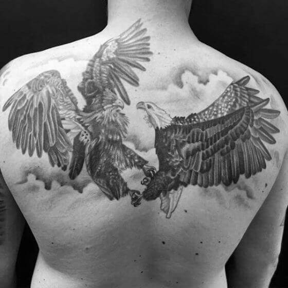 Two Eagles Tattoo