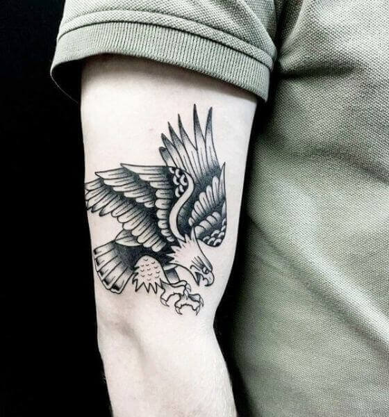 Eagle Tattoo on the arm 