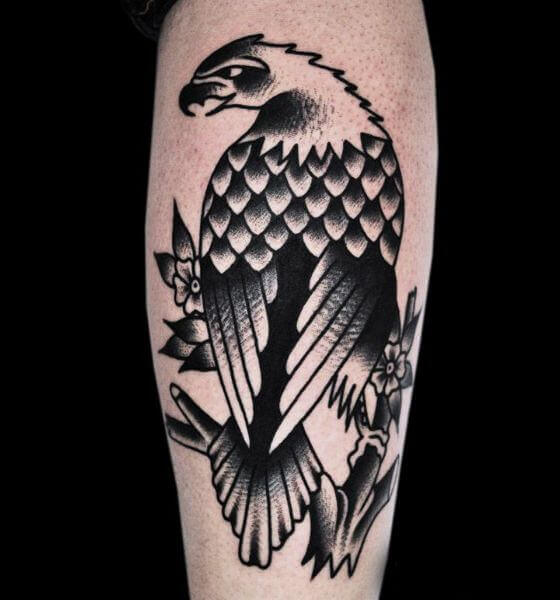 Eagle Tattoo on the forearm