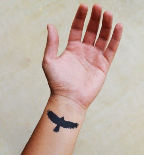 Eagle Tattoo on the wrist 5