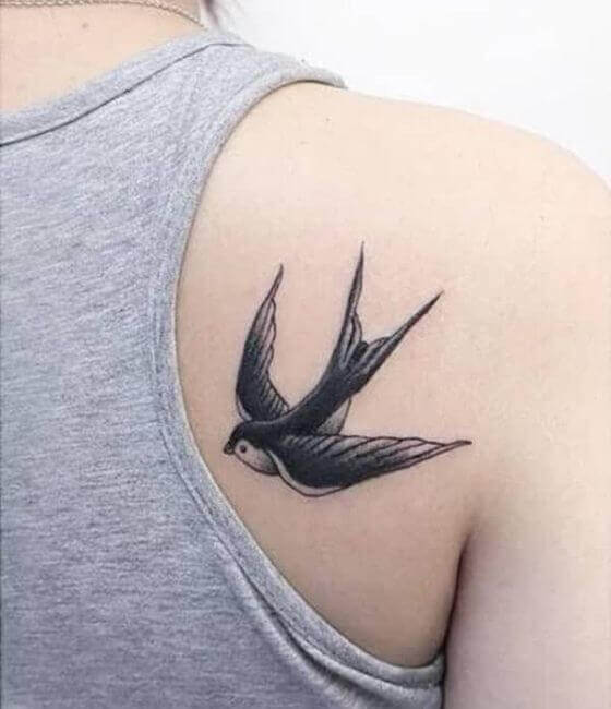 Hummingbird Tattoo ideas On Back