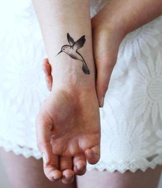 Hummingbird Tattoo ideas On Wrist