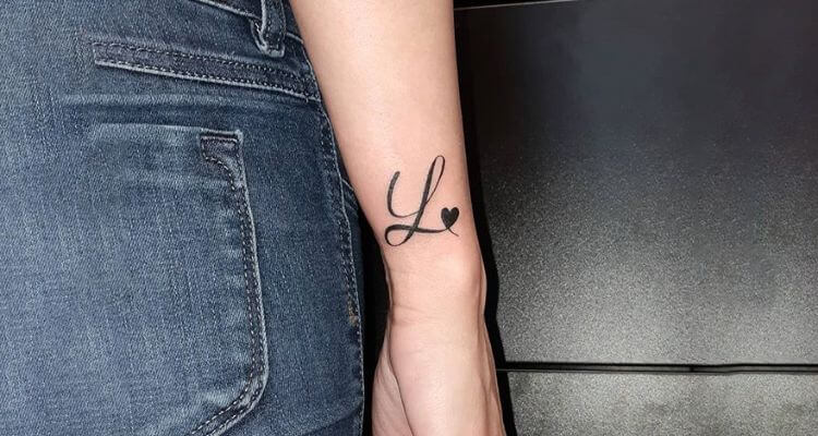 49 Amazing Initials Tattoos For Wrist That Can Make Anyone Mesmerized   Psycho Tats